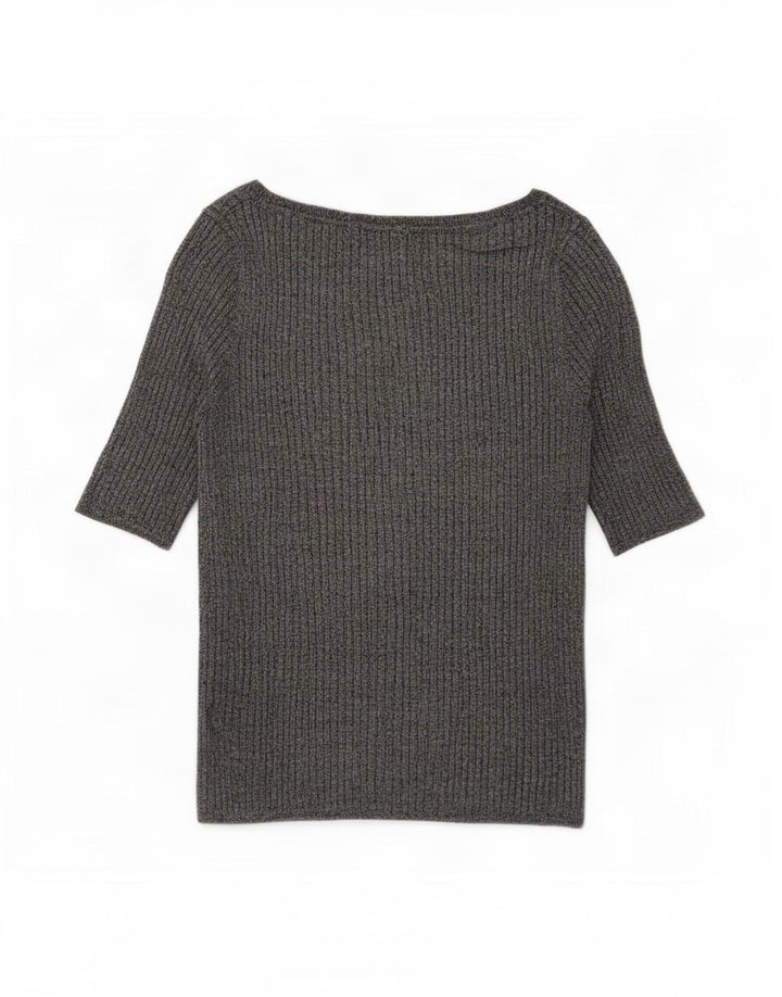 Bluzka damska Marks & Spencer UK 14 Średnioszara wiskoza