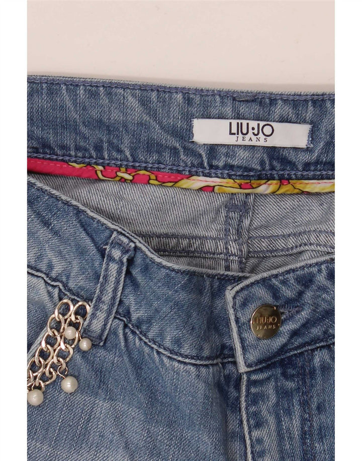 Damskie jeansy Liu Jo W32 L30 Niebieskie