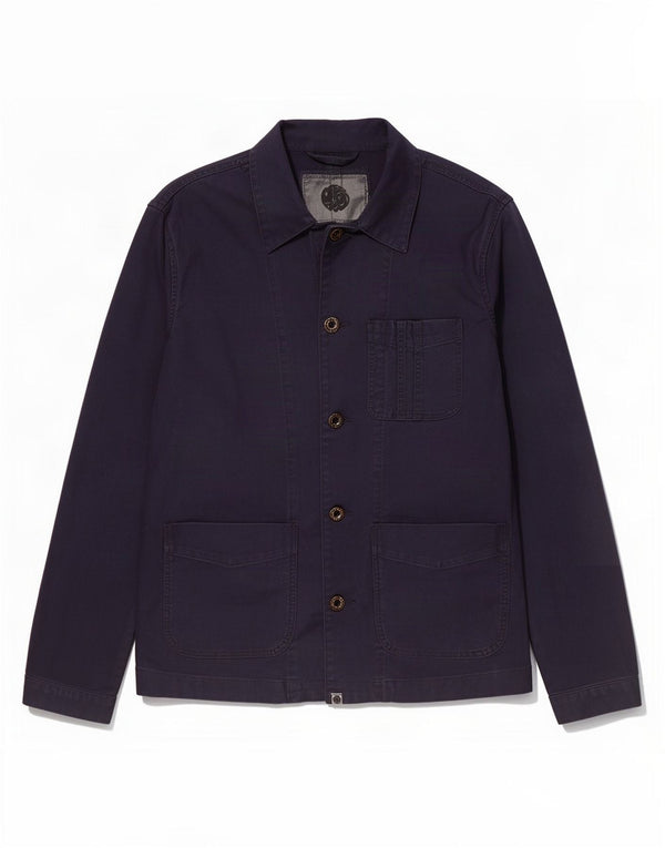 Męska kurtka użytkowa Pretty Green UK 40, duża, granatowa, bawełniana