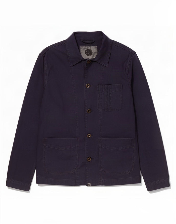 Męska kurtka użytkowa Pretty Green UK 40, duża, granatowa, bawełniana