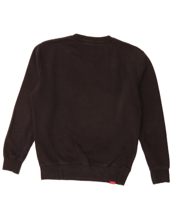 Męska bluza z grafiką Alpha Industries, mała czarna
