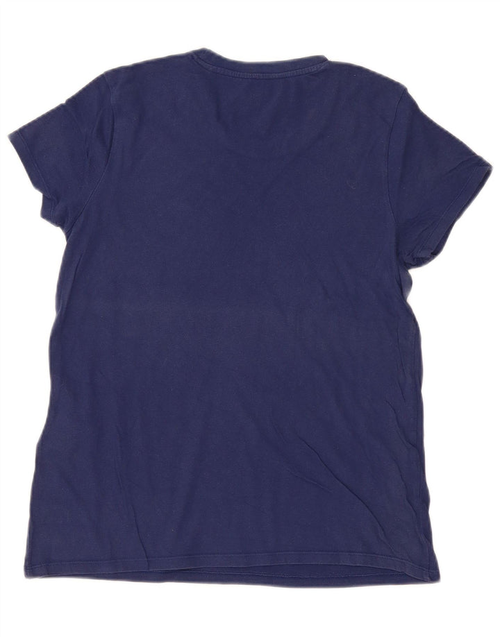 T-shirt damski LEVI'S Top UK 12 Średni granatowy, bawełniany