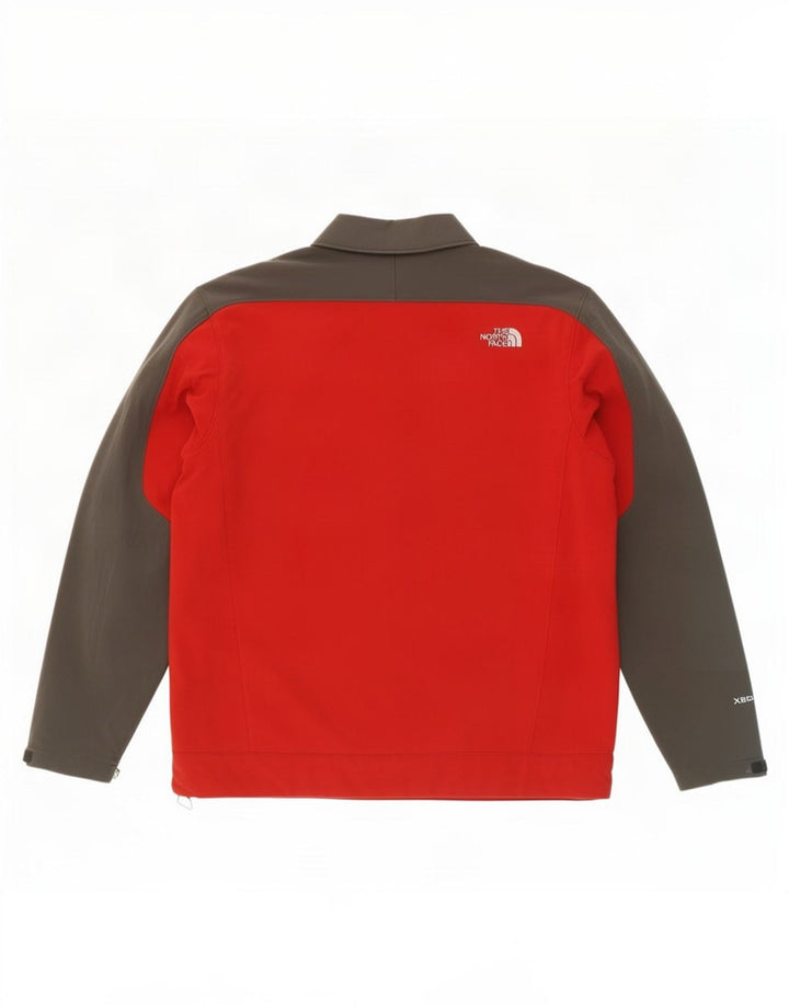 Męska kurtka wiatrówka The North Face UK 40, duża, czerwona, blokowa