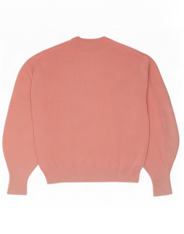 Damski sweter Guess o luźnym kroju z okrągłym dekoltem, UK 6 XS, różowy