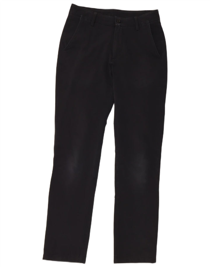 Męskie proste spodnie Chino Under Armour W30 L34 Granatowy poliester