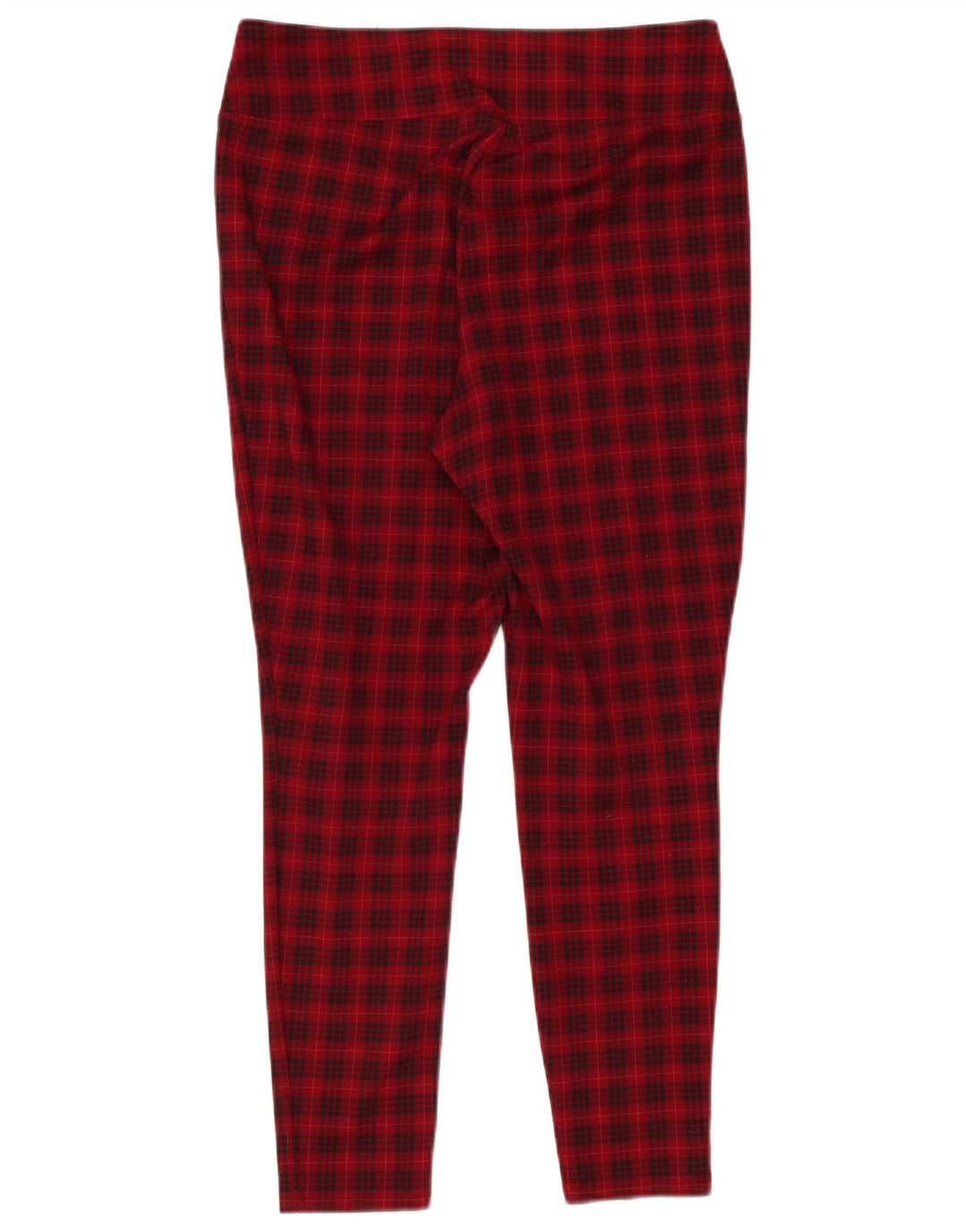 Spodnie damskie Gap Skinny Casual, średnie W30 L26, czerwona kratka
