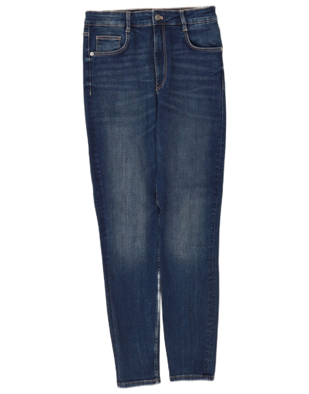 Damskie jeansy Zara Slim EU 40 Medium W30 L28 Niebieskie bawełniane