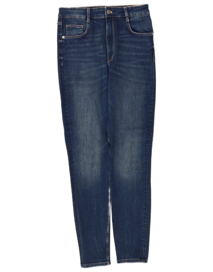 Damskie jeansy Zara Slim EU 40 Medium W30 L28 Niebieskie bawełniane