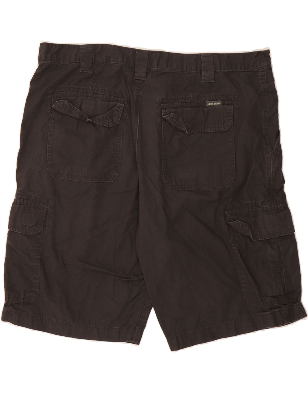 EDDIE BAUER Mens Cargo Shorts W40 XL Black Cotton Vintage Eddie Bauer and Second-Hand Eddie Bauer from Messina Hembry 