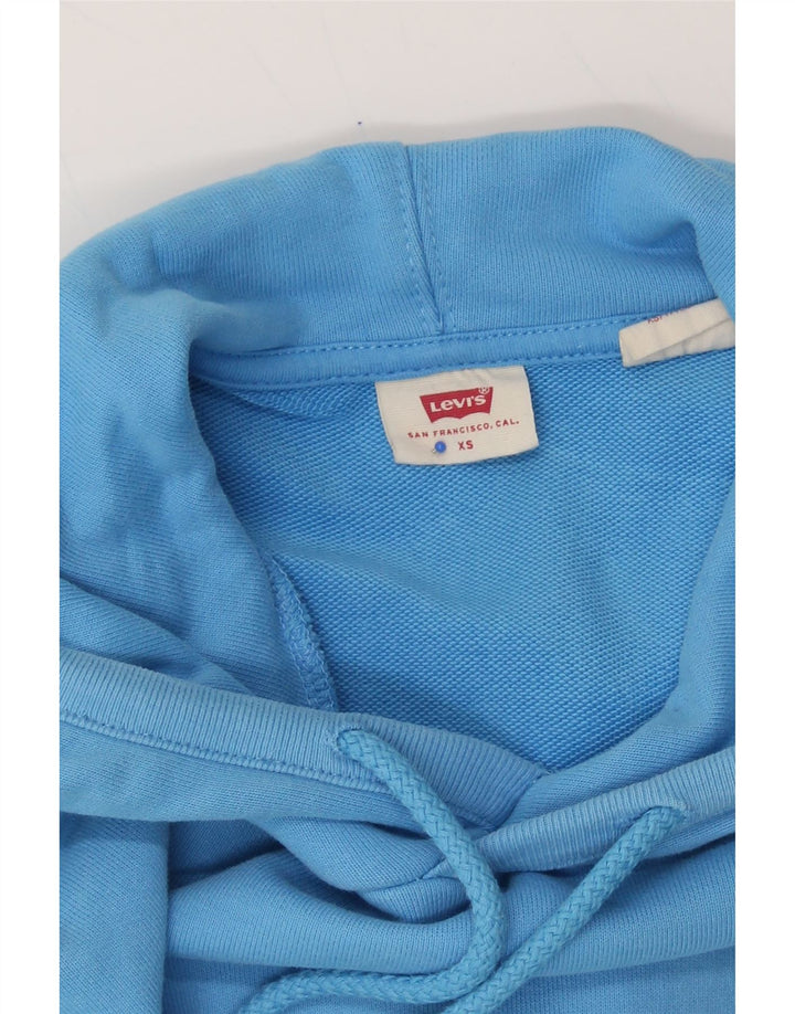 LEVI'S Mens Hoodie Jumper XS Blue Cotton Vintage Levi's and Second-Hand Levi's from Messina Hembry 