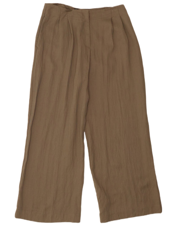 Spodnie damskie Zara Pegged Casual, duże W30 L30 Khaki Lyocell