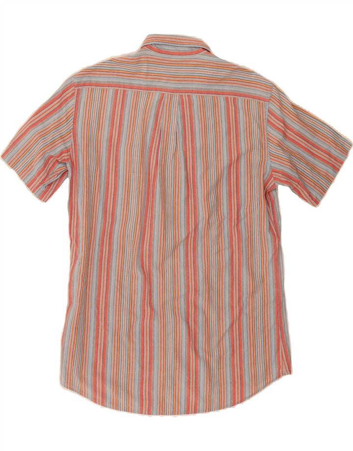KAPPA Mens Short Sleeve Shirt Large Multicoloured Striped Cotton Vintage Kappa and Second-Hand Kappa from Messina Hembry 