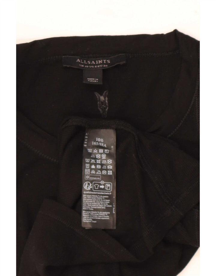 Damska kamizelka All Saints Top UK 10 Small Black Lyocell