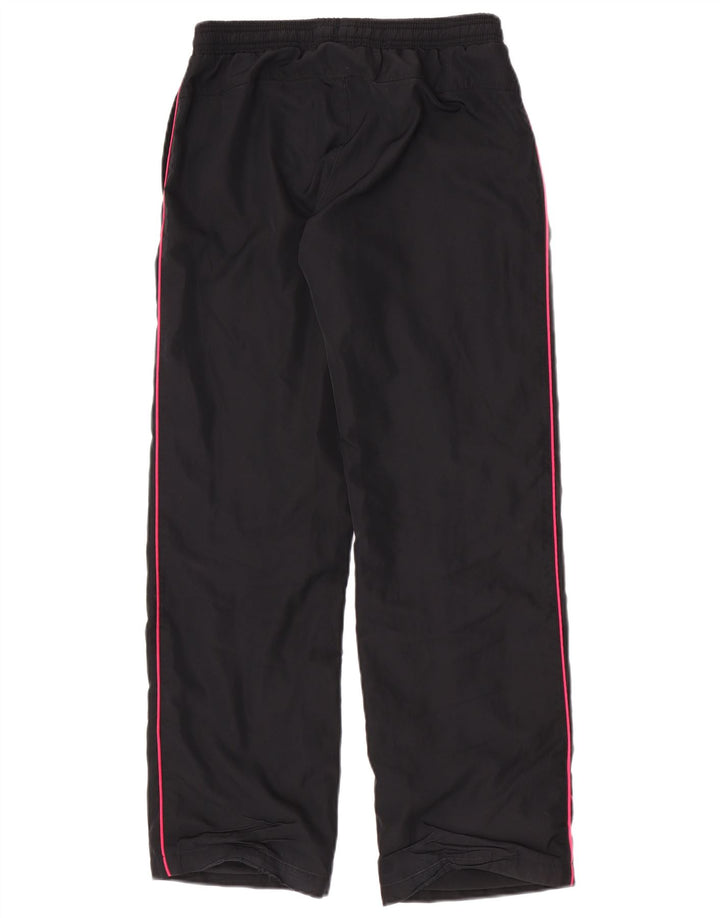 Damskie spodnie dresowe Nike UK 10, małe, czarne, poliestrowe