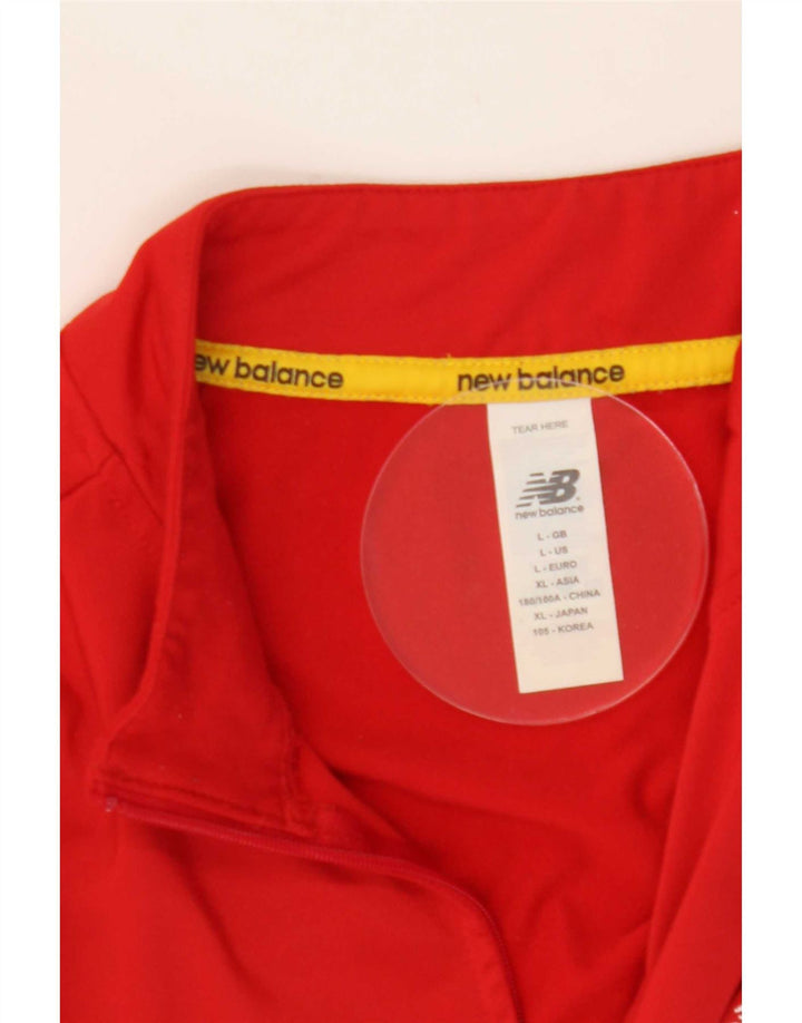 Męski dres New Balance Liverpool Graphic, duży, czerwony