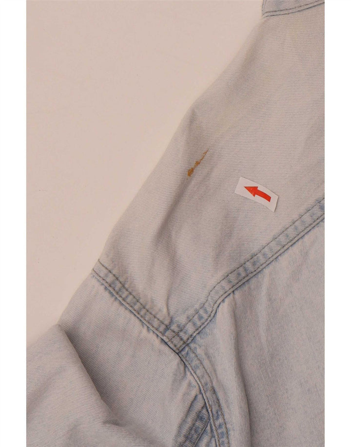 Męska koszula dżinsowa Levi's, mała, niebieska, bawełniana