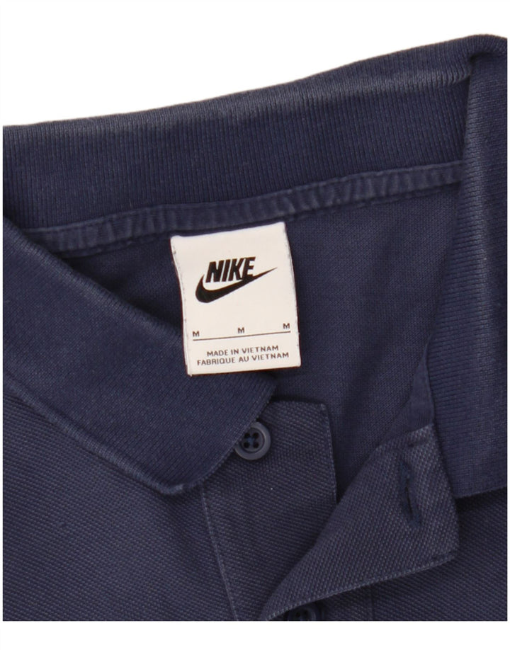 Męska koszulka polo Nike, średni kolor granatowy