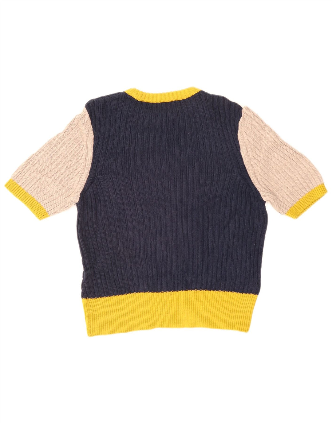 Sweter damski Marks & Spencer z okrągłym dekoltem, UK 14, średni, wielokolorowy