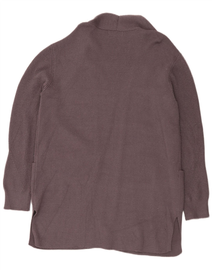 Sweter damski Marks & Spencer Longline Open Cardigan UK 14, duży, szary