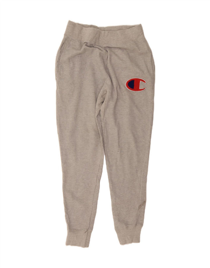 CHAMPION Mens Tracksuit Trousers Joggers Large Grey Cotton Vintage Champion and Second-Hand Champion from Messina Hembry 
