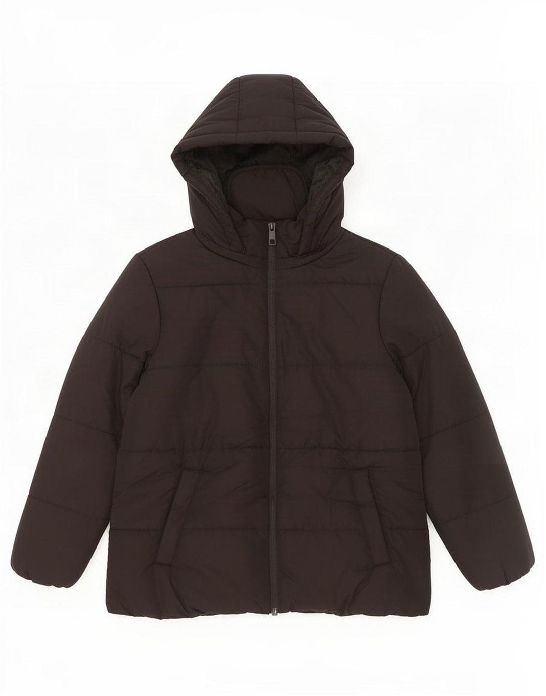 Damska ocieplana kurtka z kapturem Marks & Spencer UK 18 XL, czarna, poliester