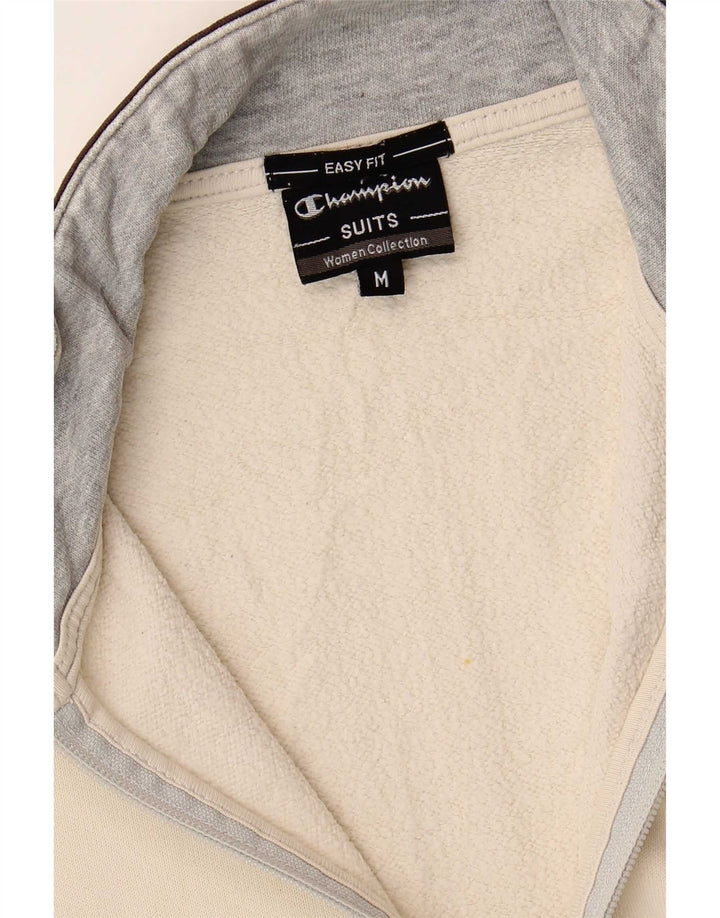 Damska kurtka dresowa Champion Easy Fit UK 14 Medium Off White