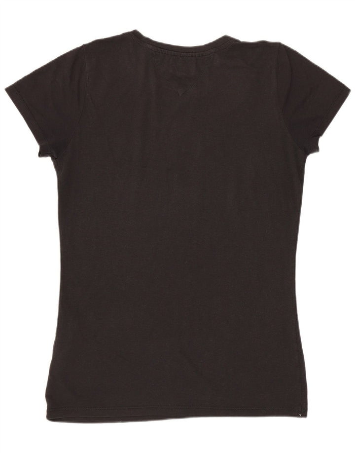 Damska koszulka graficzna Tommy Hilfiger Top UK 12 Medium Black
