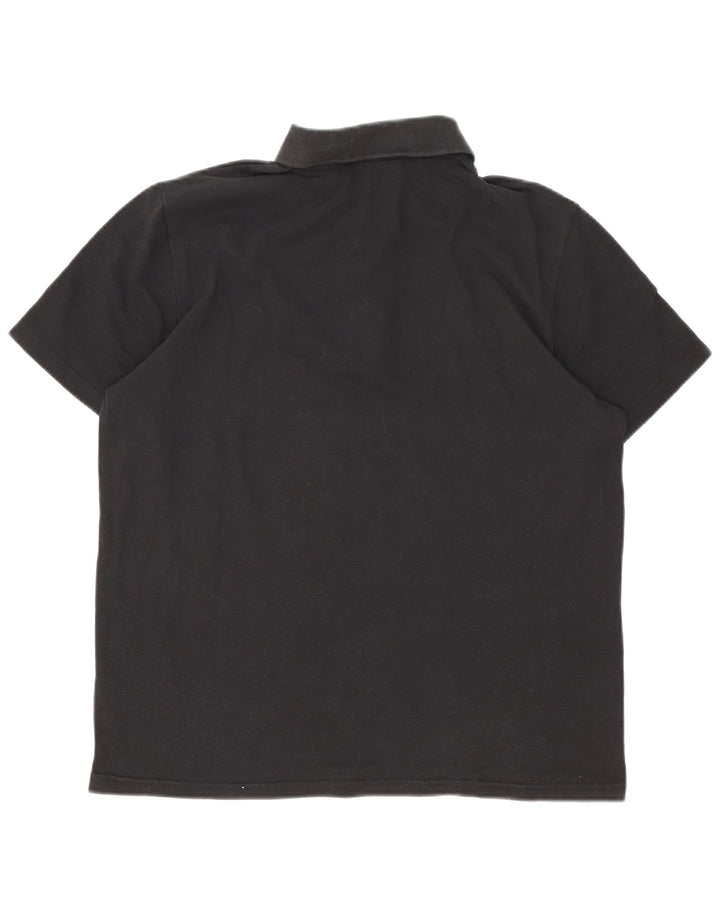Męska koszulka polo Puma, duża, czarna, bawełniana