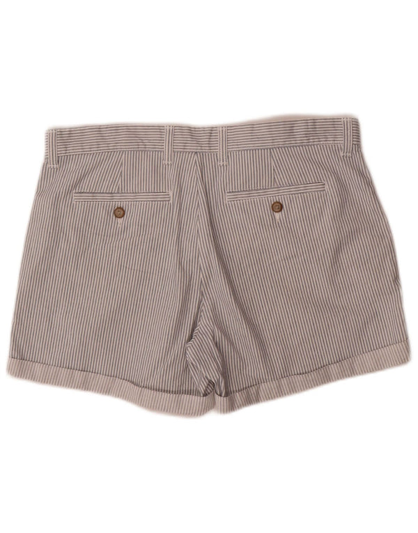 Damskie spodenki Chino Gap Girlfriend UK 14 Large W34 Biała bawełna w prążki