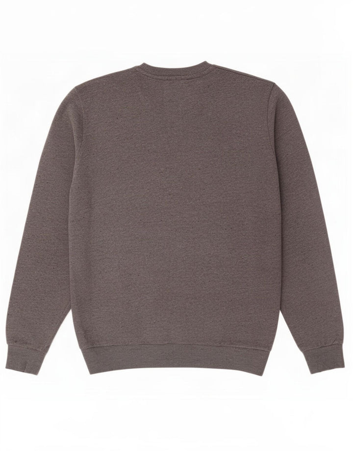 Męski sweter dresowy Lyle & Scott, średnioszary, bawełniany
