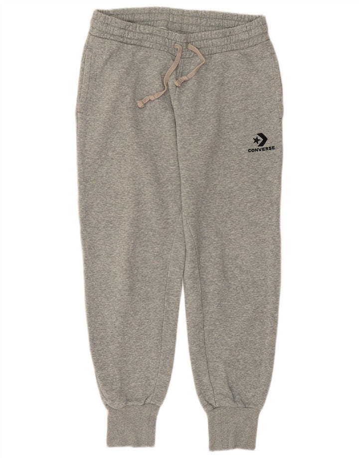 Damskie spodnie dresowe CONVERSE Joggers UK 14 Średnioszare, bawełniane