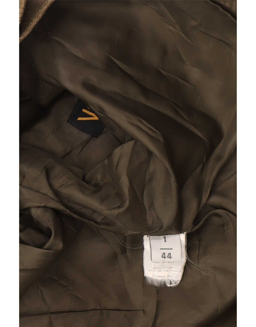 Vintage damska kurtka skórzana IT 44 Medium Khaki