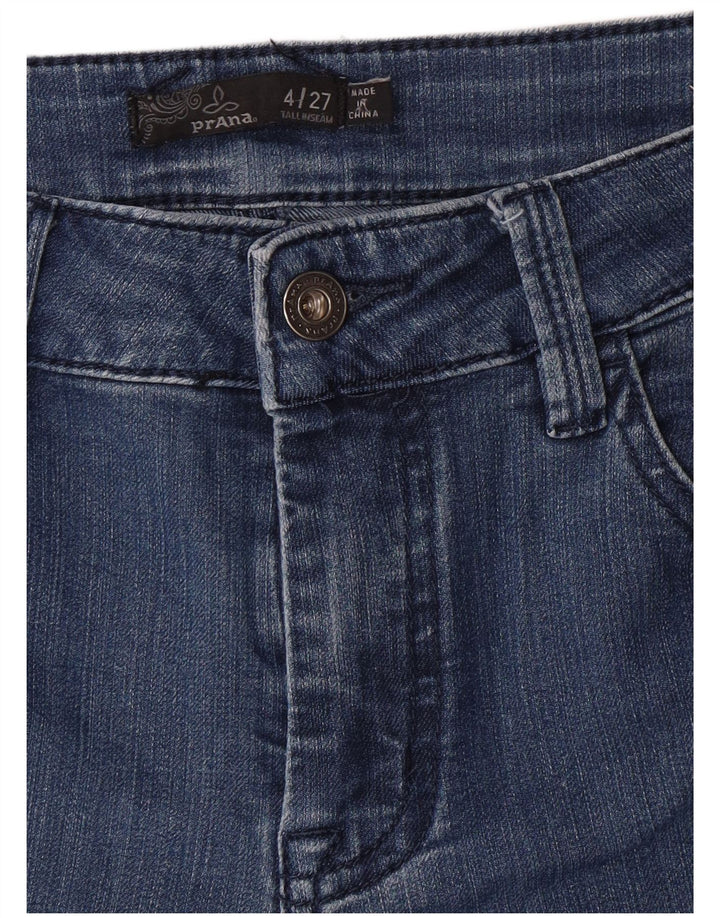 PRANA Damskie jeansy skinny US 4 Small W27 L31 Niebieskie