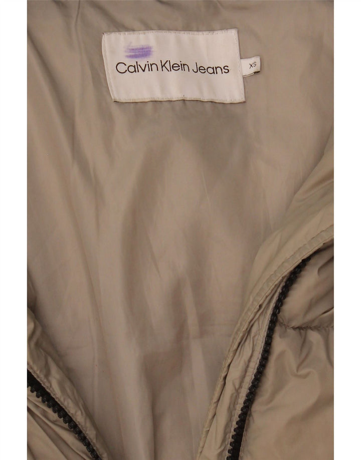 Męska ocieplana kurtka Calvin Klein Jeans UK 34 XS Beżowy poliamid