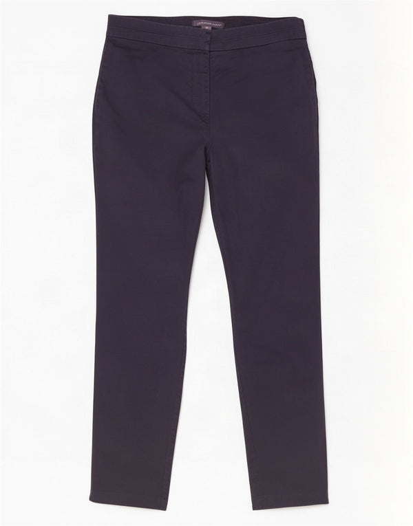 Spodnie damskie Marks & Spencer Slim Casual UK 10 Small W28 L27 Granatowe
