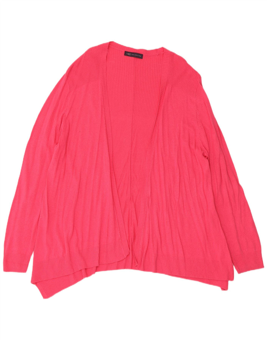 Marks & Spencer Damski sweter rozpinany UK 14, duży, różowy