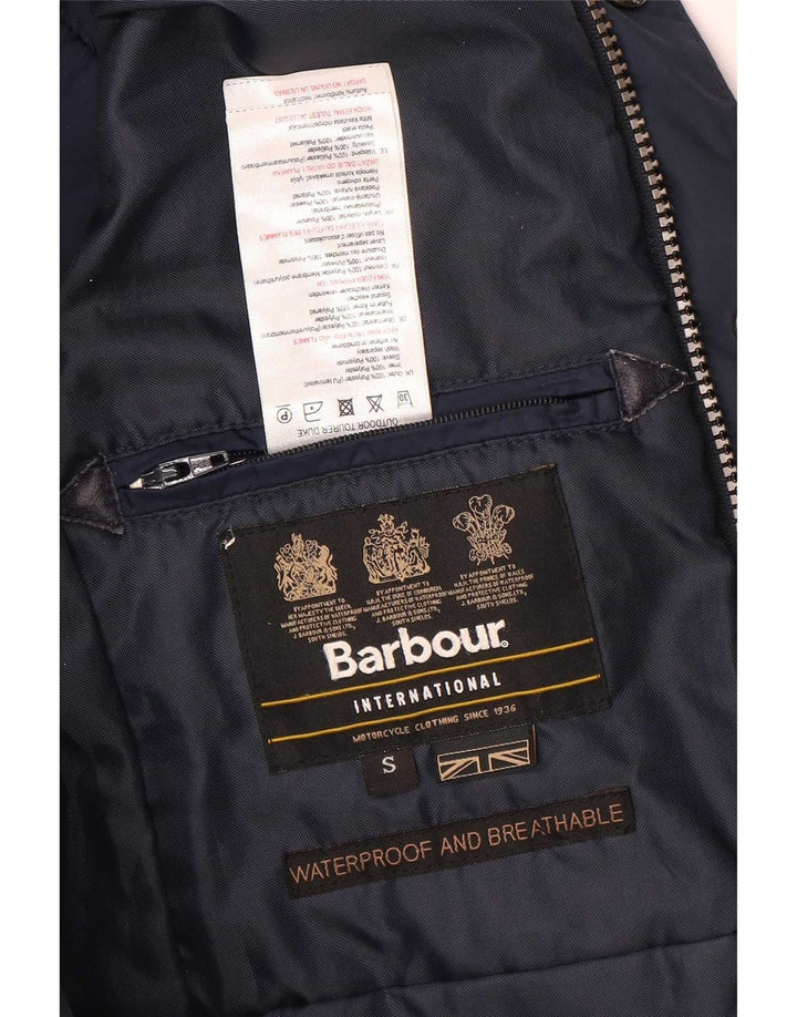 Kurtka chłopięca Barbour Racer 6-7 lat, mała, granatowa, poliestrowa