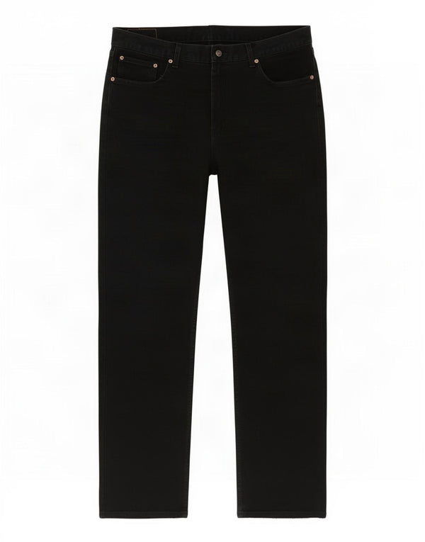 Męskie dżinsy Levi's 751 Straight W40 L32 Czarna bawełna