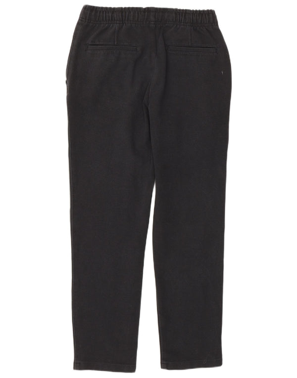 Męskie spodnie typu slim casual Zara, małe, W30 L28, czarne, bawełniane