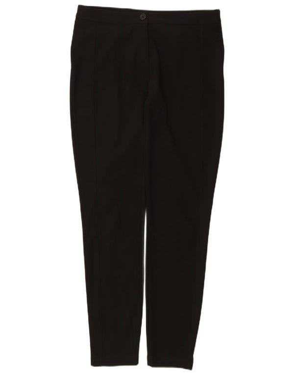 Spodnie damskie Benetton Skinny Casual UK 12 Medium W32 L30 Czarny poliester
