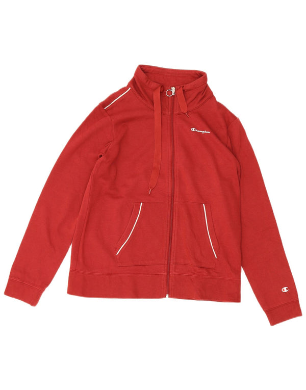 Damska kurtka dresowa Champion UK 10 Small Red Cotton Sports