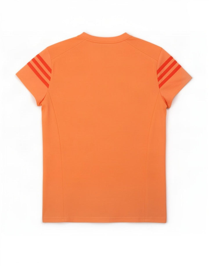 Damska koszulka Adidas Climalite Top UK 8/10 Mały pomarańczowy poliester