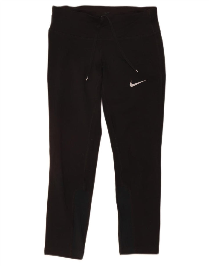 Damskie legginsy Nike Dri Fit UK 6 XS, czarny poliester