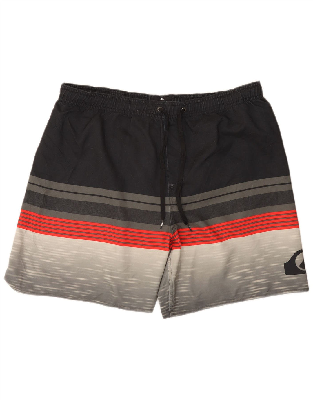 Męskie spodenki kąpielowe Quiksilver 2XL, czarny poliester z blokami kolorów