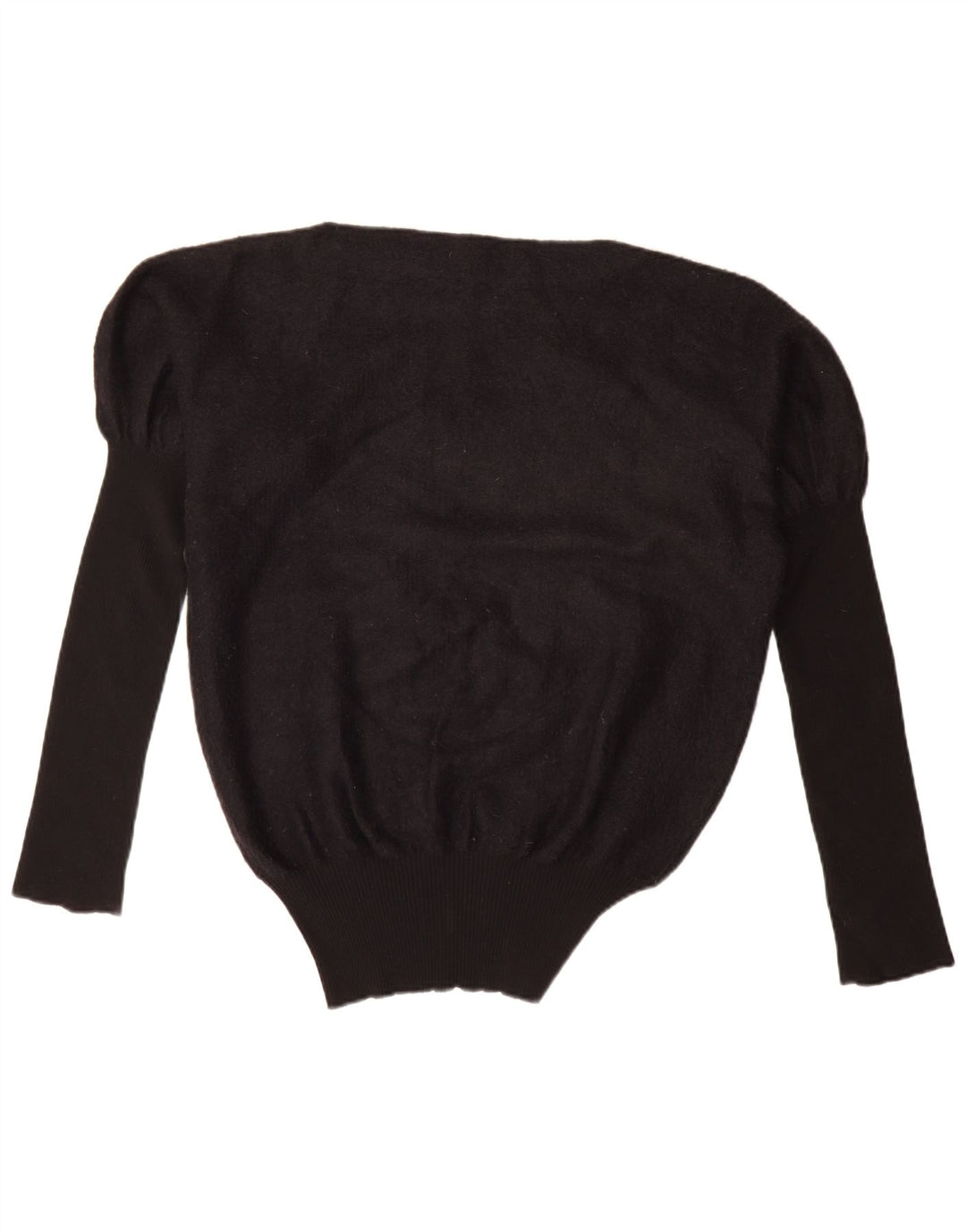 Damski sweter oversize Les Copains z dekoltem w łódkę IT 42 Średni czarny