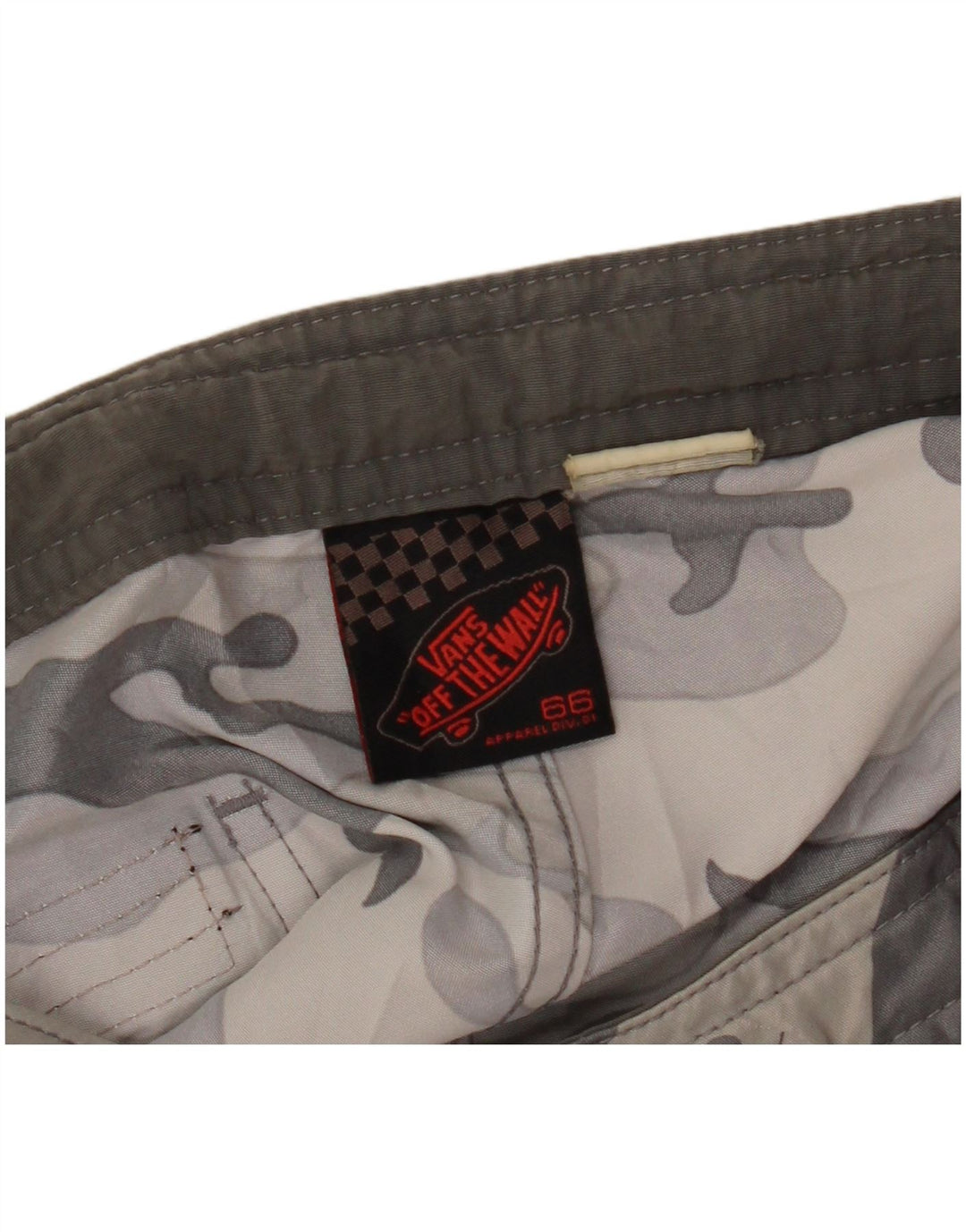 Damskie spodenki codzienne VANS W27 Mały szary kamuflaż