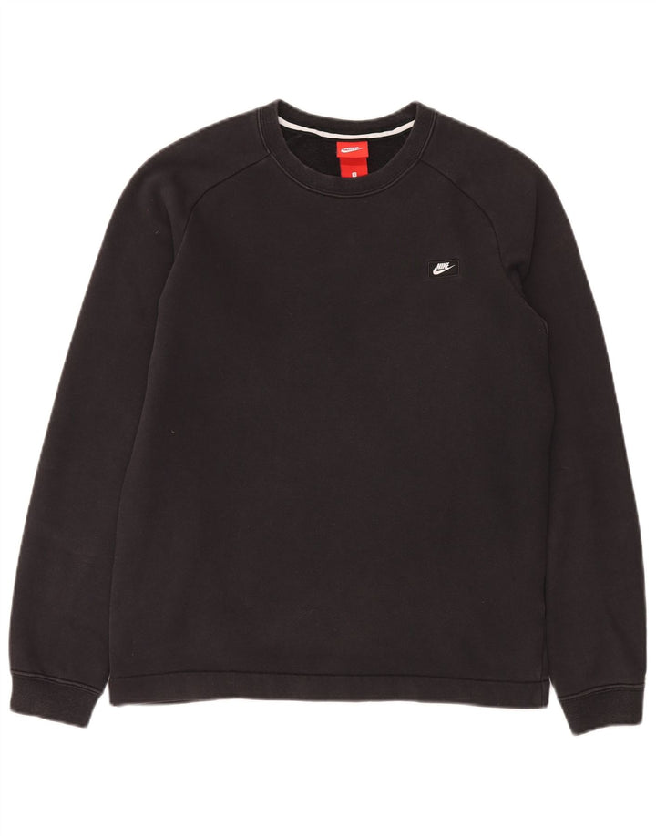 Męska bluza dresowa Nike, mała, czarna, bawełniana