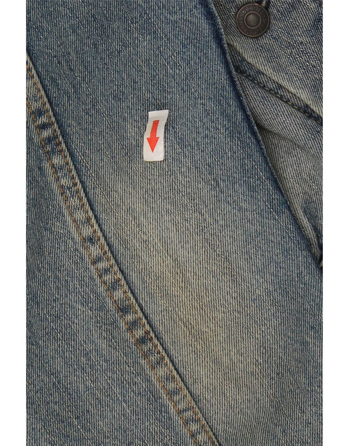 Męska kurtka dżinsowa Levi's UK 42 XL, niebieska, bawełniana