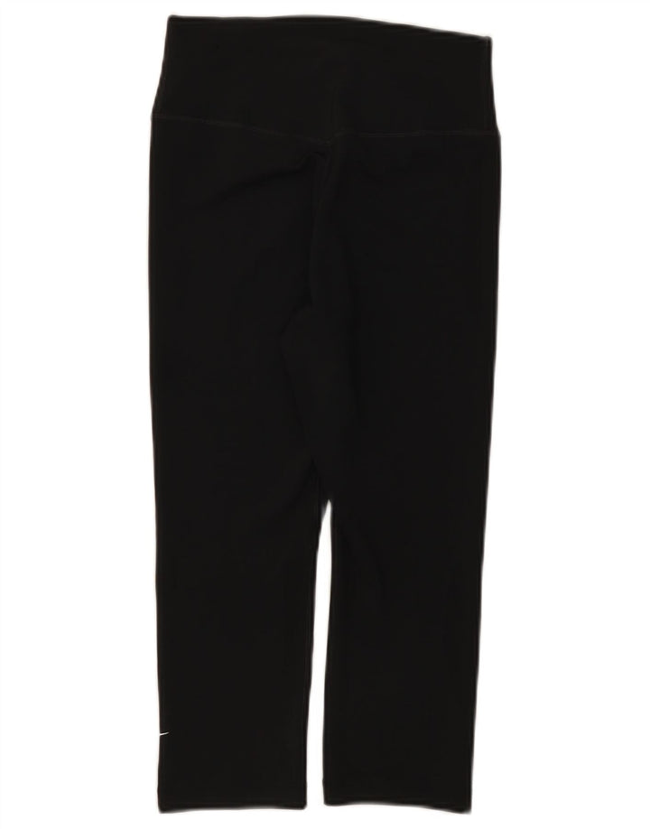 Damskie legginsy Nike Capri UK 4 XS, czarny poliester