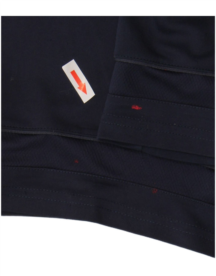 Chłopięce spodenki sportowe Nike Dri Fit w wieku 12-13 lat, duże, granatowe, poliestrowe